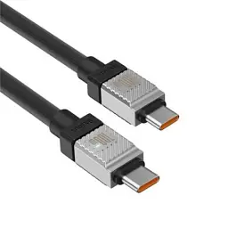 Кабель Baseus CoolPlay Series Fast Charging Cable Type-C to Type-C 100W 2m CAKW000301 Black - мініатюра 2