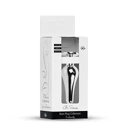 Анальна пробка - Jewellery Silver BUTT PLUG- Green - мініатюра 10