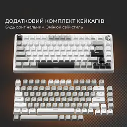 Клавіатура GamePro MK126 Genesis Silverlight Grey [140411] - мініатюра 8