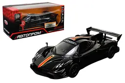 Іграшкова машинка гоночна Pagani Zonda Revolucion 1:32 Автопром світлозвукові ефекти металева 68314, в коробці 18x9x8 см