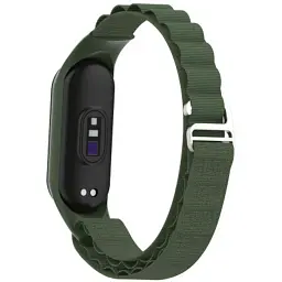 Ремінець до фітнес браслета Armorstandart AlpinaStyle Band для Xiaomi Mi Band 7/6/5/4 Green (ARM64988) - мініатюра 6