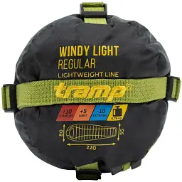 Спальний мішок Tramp Windy Light кокон лівий olive (UTRS-055-olive-L) - мініатюра 10