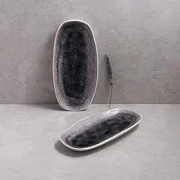 Тарілка овальна 23x11x2 см "Інтерстелар"