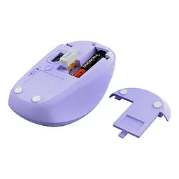 Комп'ютерна миша Trust Yvi+ Compact Multi-Device WL/BT/USB-A фіолетовий teh0014036 - мініатюра 9