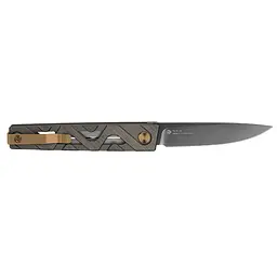 Ніж складаний туристичний Ruike P878-AK, (8.7 см) 14C28N / 6063Aluminum сірий - мініатюра 3