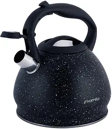 Чайник Whistling Kettle Marble 2.7л зі свистком Kamille Ø19.5х24 см kuh0011107 - мініатюра 2