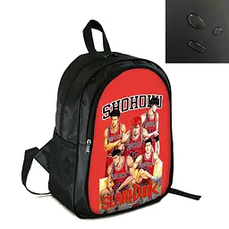 Рюкзак міський/шкільний 38×28см з принтом Аніме Коронний кидок/Slam Dunk дитячий, підлітковий, чоловічий, жіночий (4114)