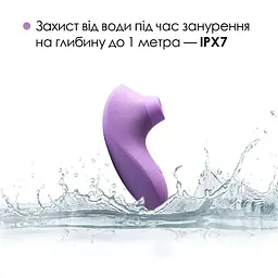 Вакуумний стимулятор Svakom Pulse Lite Neo Lavender - мініатюра 5