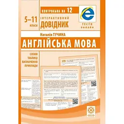 Англійська мова. Схеми і таблиці. Визначення. Приклади. 5-11 класи