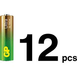 Батарейка Gp AA * 12 + AAA * 12 Ultra Alcaline + fan (4891199233982) - мініатюра 4