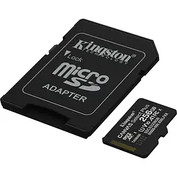 Карта пам'яті Kingston MicroSDXC 256GB Canvas Select Plus Gen3 class 10 + adapter SD (SDCS3/256GB) - мініатюра 2