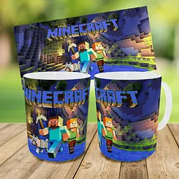 Набір: дитяча сумка-бананка+кружка Майнкрафт «Minecraft» 32х15см, бананка для хлопчика через плече на подарунок (00924) - мініатюра 3
