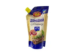 Майонез ЧУГУЄВ ПРОДУКТ Домашній 300г 67% дой-пак зі штуцером