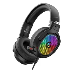 Навушники HF Stereo GamePro HS1300 RGB 7.1 Black (HS1300) UA - мініатюра 2