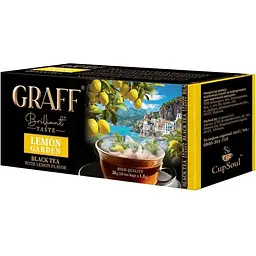 Чай чорний Graff Lemon Garden 1.8 г х 25 пакетів
