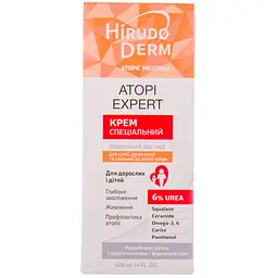 Крем для тіла Hirudo Derm Atopic Program Atopi Expert для схильної до атопії шкіри 400 мл