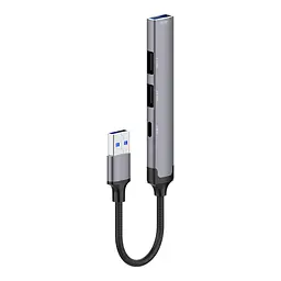 Концентратор ColorWay USB-A 4-в-1 USB2.0х3/USB3.0 (CW-HUB05) - мініатюра 6