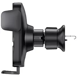 Автотримач із БЗУ Wisdom Auto Alignment (QI 15W) (Air Outlet base) (CGZX000001) Black Baseus teh0029293 - мініатюра 4