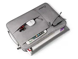 Сумка для ноутбука Primolux Compact 14" Grey - мініатюра 3