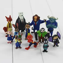 Іграшки-фігурки Зверополис Zootopia ( Зоотрополис ), 12 шт - мініатюра 2