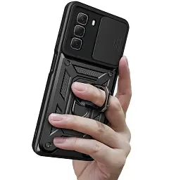 Чохол до мобільного телефона BeCover Military Infinix Hot 50 (X6720) Black (713046) - мініатюра 5
