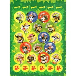 Заохочувальні наклейки Перо PAW Patrol 120 шт. (121568) - мініатюра 2