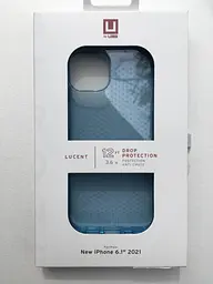 Чохол протиударний UAG Lucent (Original) 11317N315858 для iPhone 13 (6.1") Blue - мініатюра 6