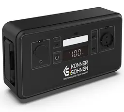 Портативна зарядна станція Konner&Sohnen KS 500PS LiFePO4, 448 Вт/ч 500 Вт (KS500PS) - мініатюра 4