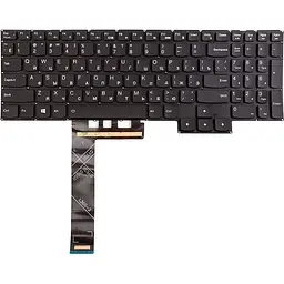 Клавіатура для ноутбука Lenovo Legion 5 чорна, без фрейму (KB314881)