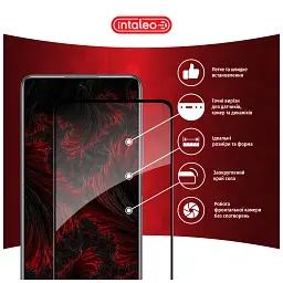 Скло захисне Intaleo Full Glue Xiaomi Redmi Note 11T Black (1283126518904) - мініатюра 3