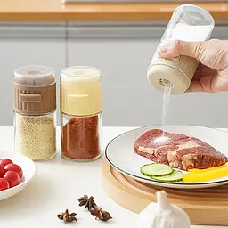 Сільничка шейкер для солі з точним контролем кількості до 0.5 г, Kitchen Master Жовтий 86627 - мініатюра 10