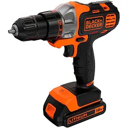 Дриль-шуруповерт Black+Decker MT218K 18V 1.5Ah [89311] - мініатюра 3