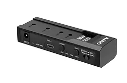Адаптер Maiwo для подкл/клонирования 3,5"/2,5" SATA HDD/SSD и NVMe M.2 SSD к USB 3.0 TypeС, БП 12В/3А