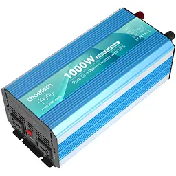 Інвертор Choetech з зарядкою, функція ДБЖ 12\220 V 1000 Вт чиста синусоїда - мініатюра 5