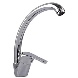 Змішувач кухонний Globus Lux Solly GLSO-0103S-WH латунний без шлангів - мініатюра 3