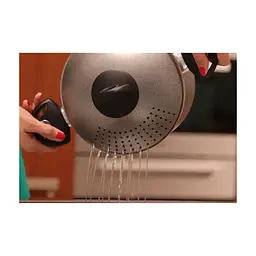 Каструля TVS Natura Induction 22 см, 2 л з кришкою для зливання (BS036222910001C) - мініатюра 2
