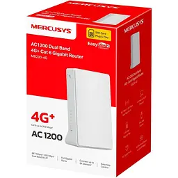 Маршрутизатор Mercusys MB230-4G AC1200, 4G/LTE, 1xGE LAN, 1xGE WAN (MB230-4G) - мініатюра 3