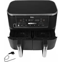 Мультипіч (аерофритюрниця) Ninja Foodi Max Dual Zone Smart Cook AF451EU - мініатюра 3