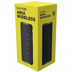 Портативний колонка Hator Wireless Aria TWS 30 Вт IPX7 Phantom Black - мініатюра 8