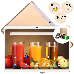 Планшет-телефон Hoozo S 364 LTE Gold 3GB/64GB IPS 10.1'' + Чохол-книжка - мініатюра 2