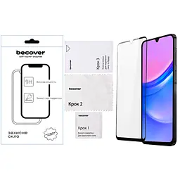 Скло захисне BeCover Samsung Galaxy A17 5G SM-A176 Black (713732) - мініатюра 3
