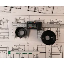 Штангенциркуль Alloid Building Tools 150 мм 0.02мм (PVC -0371) - мініатюра 5