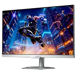 Монітор Gigabyte 27” M27Q2 QD ICE Gaming Monitor White QHD IPS 200Hz / OC 210Hz (M27Q2 QD ICE Gaming Monitor) - мініатюра 4