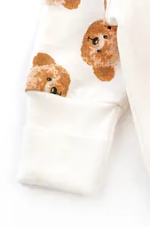 Чоловічок для немовлят з начосом Cute Bears на кнопках - мініатюра 4
