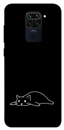 TPU чохол Demsky Lazy cat для Xiaomi Redmi Note 9 / Redmi 10X