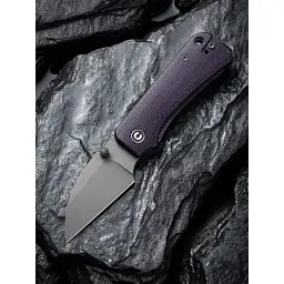 Ніж Civivi Baby Banter Wharncliffe Violet Micarta (C19068SC-2) - мініатюра 10