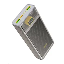 Зовнішній акумулятор HOCO J103A Discovery edition 22.5W fully compatible power bank(20000mAh) Gray (6931474788948) - мініатюра 6