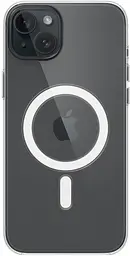 Оригінальний прозорий чохол для iPhone 15 Plus Apple Clear Case with MagSafe (MT213ZM/A) протиударний - мініатюра 1
