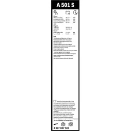 Щітка склоочисника Bosch 3 397 007 501 - мініатюра 5
