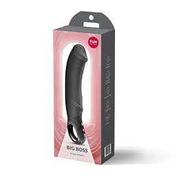 Вібратор для точки G Fun Factory BIG BOSS Black, дуже потужний, 23,5 см - мініатюра 10